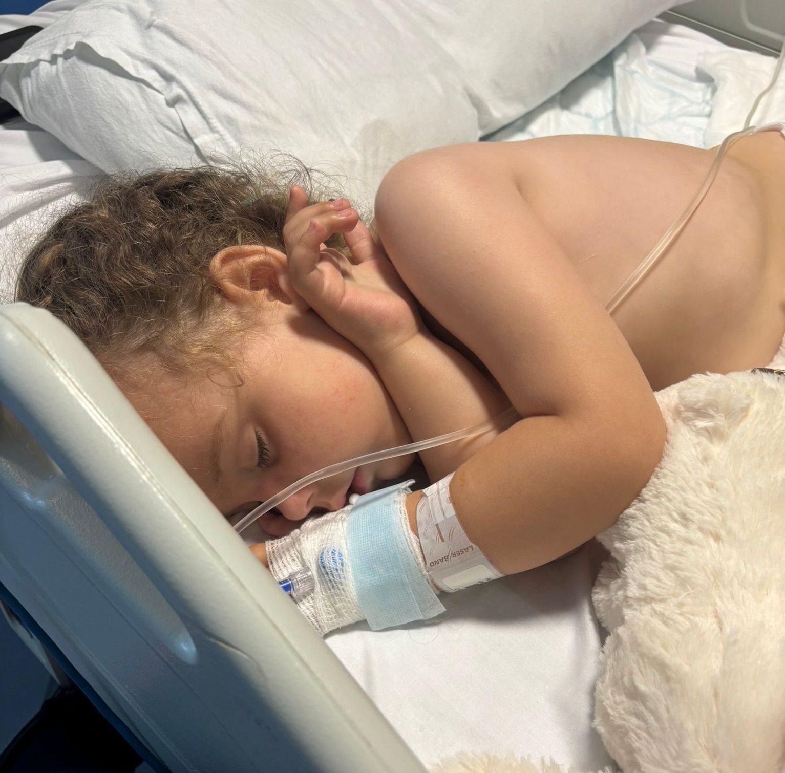 Grayce might never get to walk.