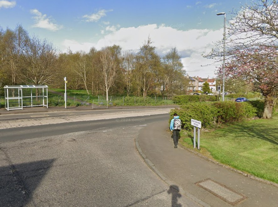 Two in hospital after motorbike hits pedestrian on road in Bearsden