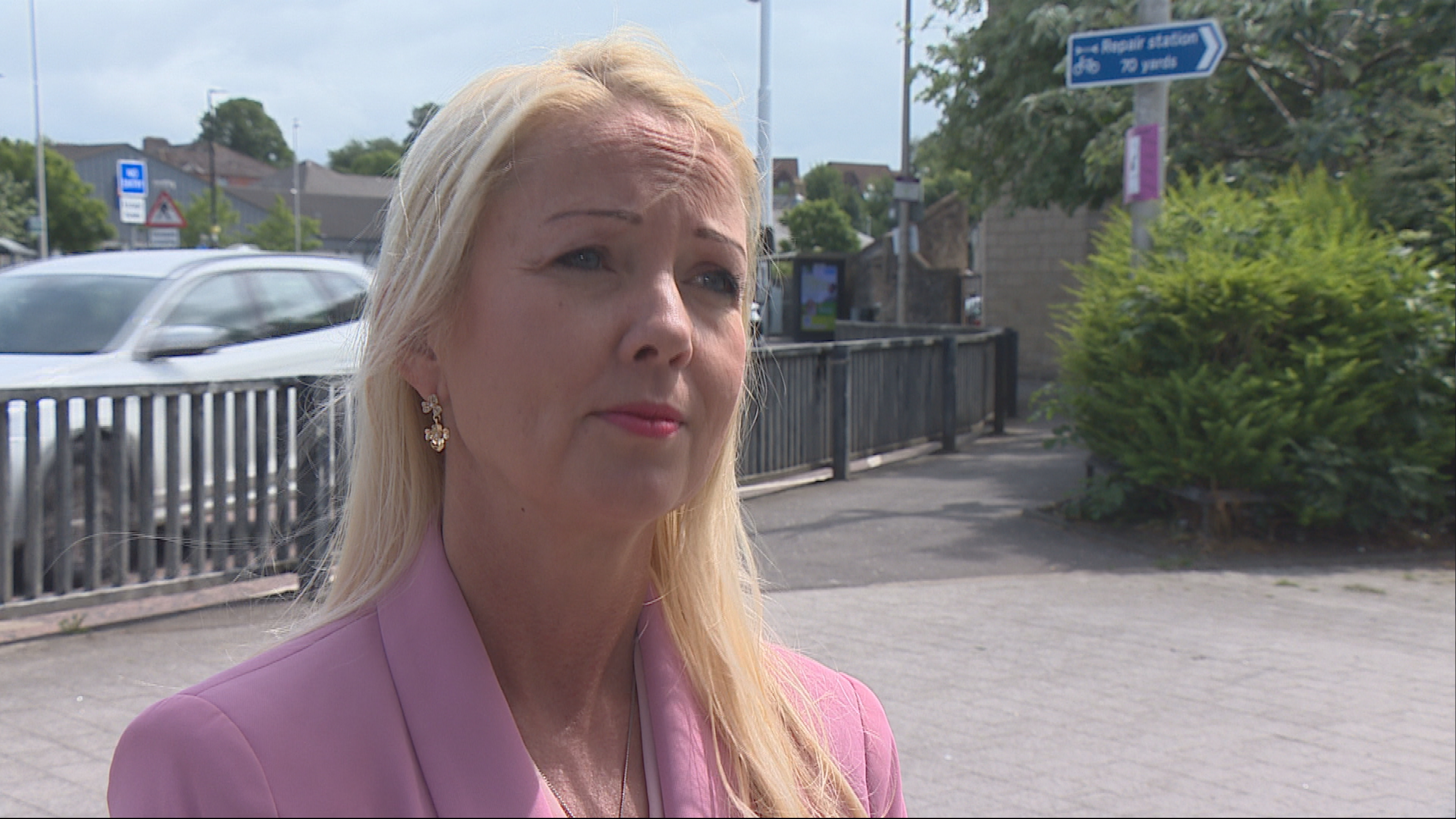 Council leader Kelly Parry
