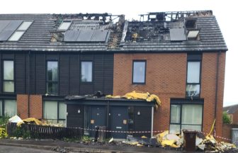 Mum and son left heartbroken after ‘solar panel fire’ burns down house in Glasgow