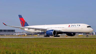 Delta flight  diverted to Edinburgh Airport due to faulty ‘floor heater’