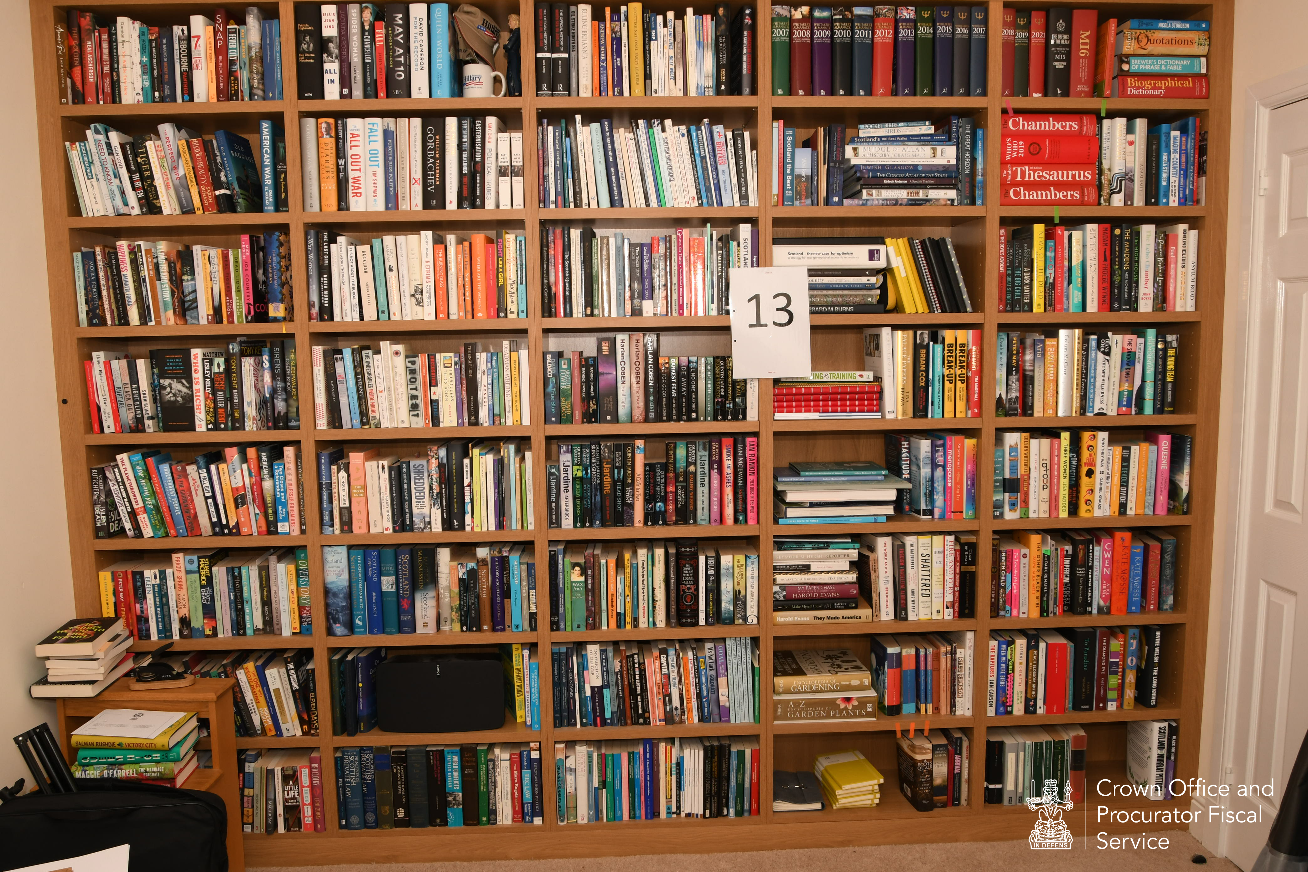 18. Home library (£1946)