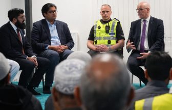 Scotland will stand against ‘acts of hatred’, says John Swinney during mosque visits after Edinburgh attacks