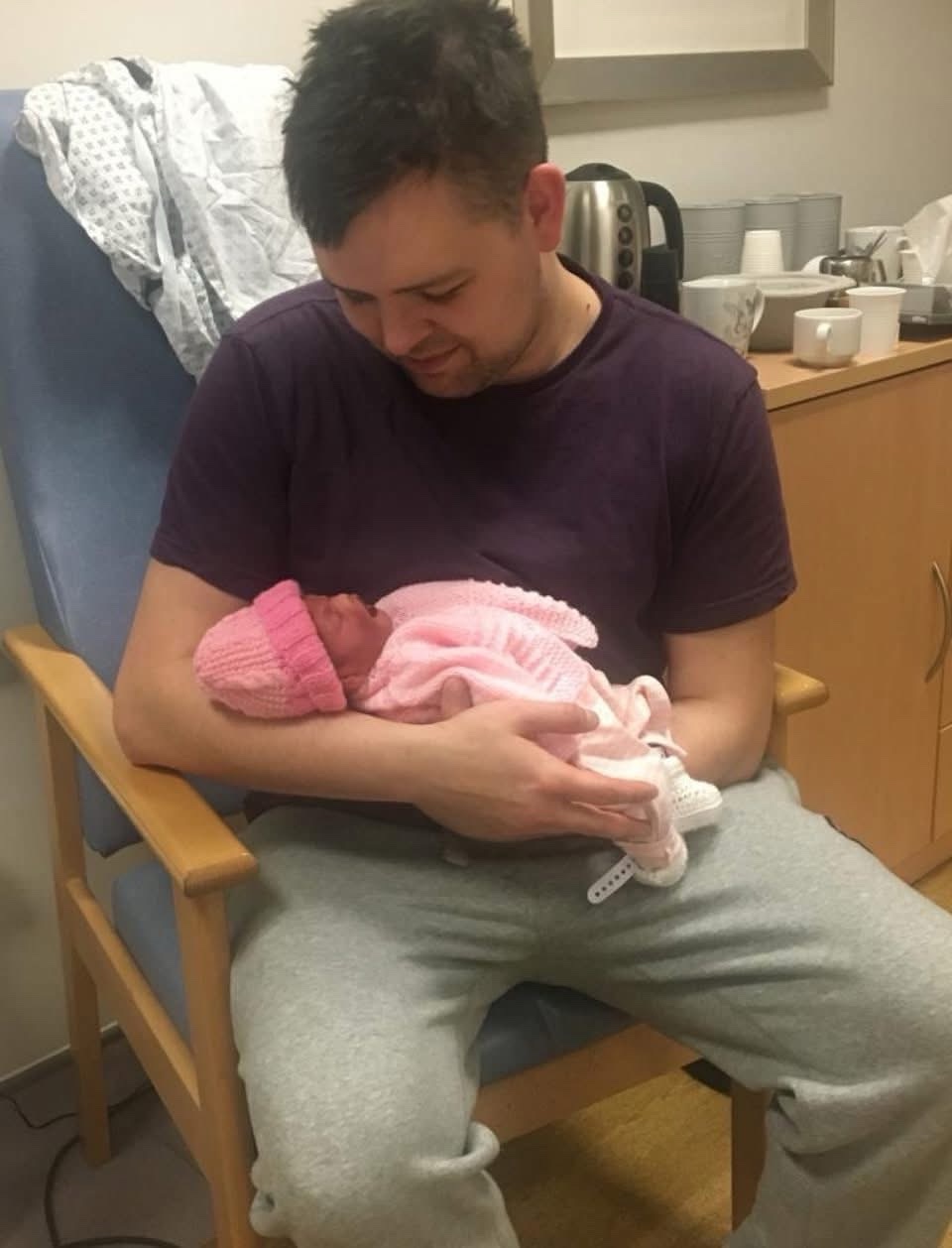 Andy and little Ellie