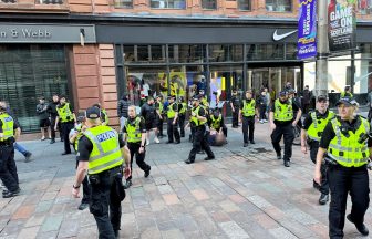Anti-immigration protests in Glasgow, Edinburgh, Aberdeen and Ayr after stabbing in Belfast