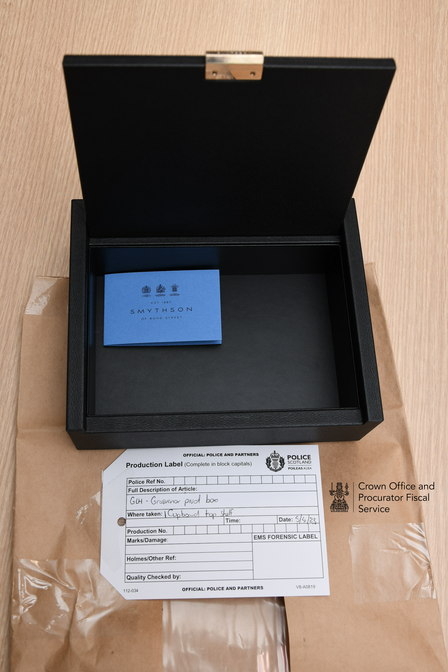 44. Grosvenor pivot box from Smythson (£354.50)