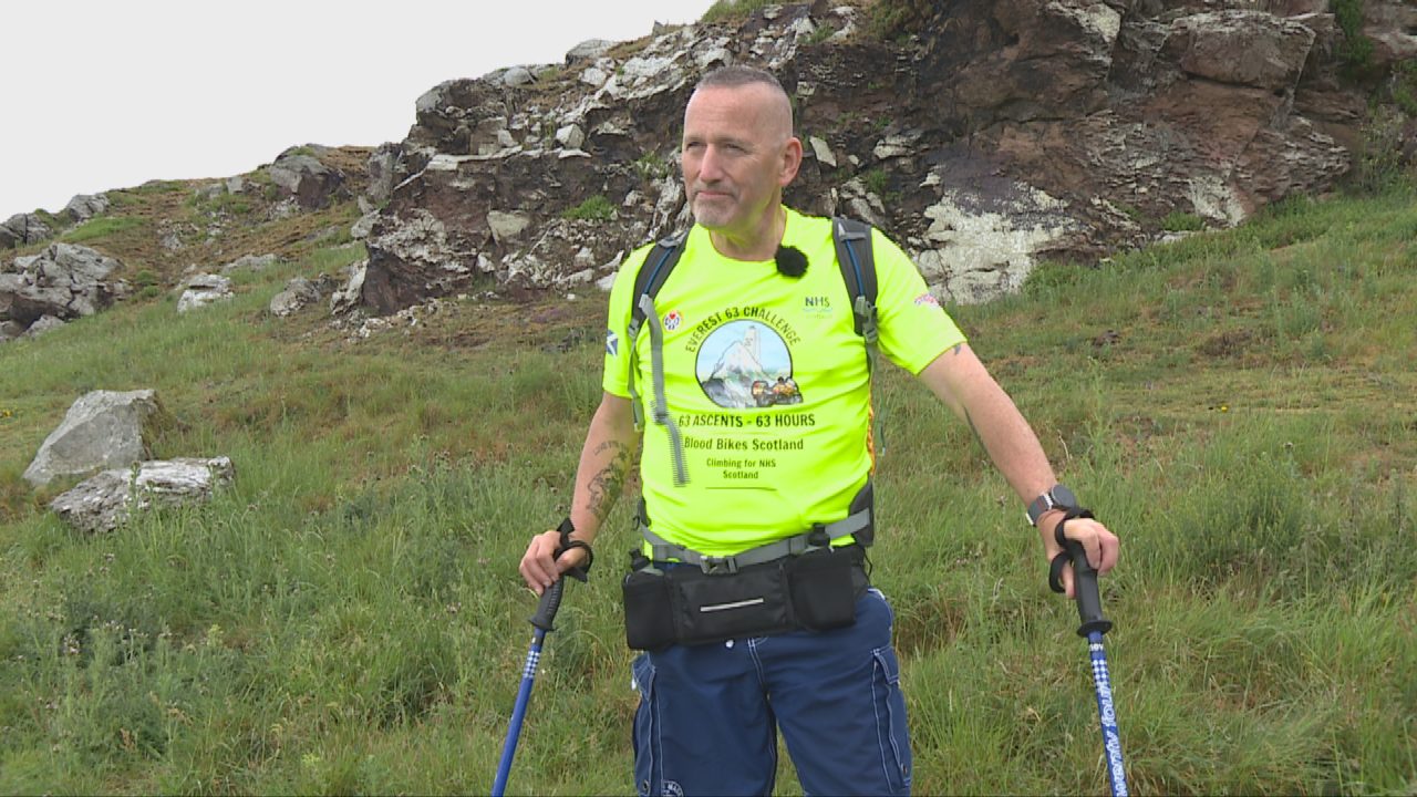 Biker to climb North Berwick Law 63 times in 63 hours in ‘Everest’ challenge