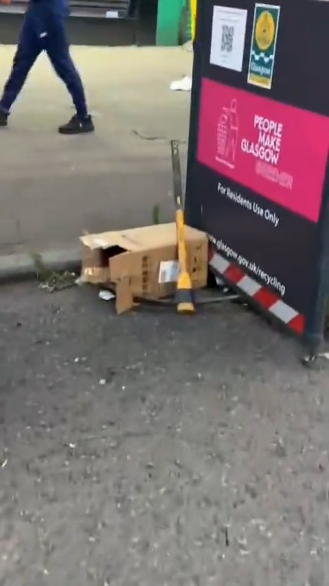 A pickaxe was seen lying near the scene.