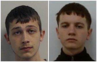 Watch CCTV moment teen killers congratulate each other after Kayden Moy’s murder