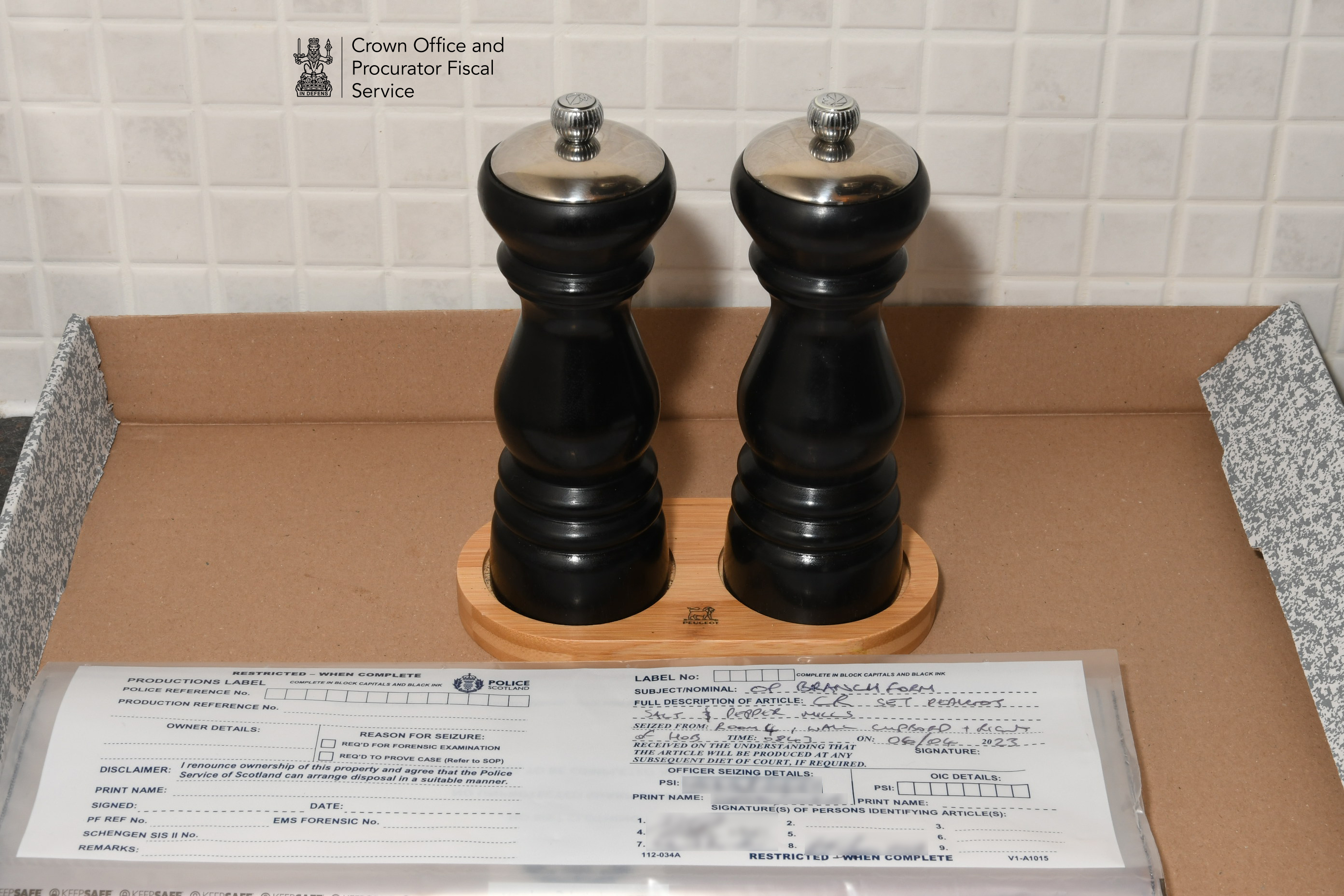 36. Peugeot Saveurs salt and pepper mill (£702)