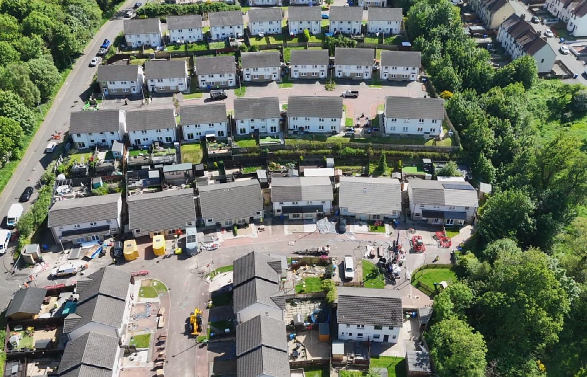 Almost 100 homes have been evacuated due to the ground movements