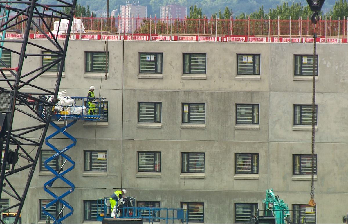 The site of HMP Glasgow – which will replace the ageing Barlinnie jail.