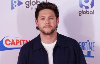 Former One Direction star Niall Horan supporting Scotland at World Cup
