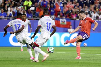 World Cup Scotland v Haiti: Electrifying atmosphere as first half under way