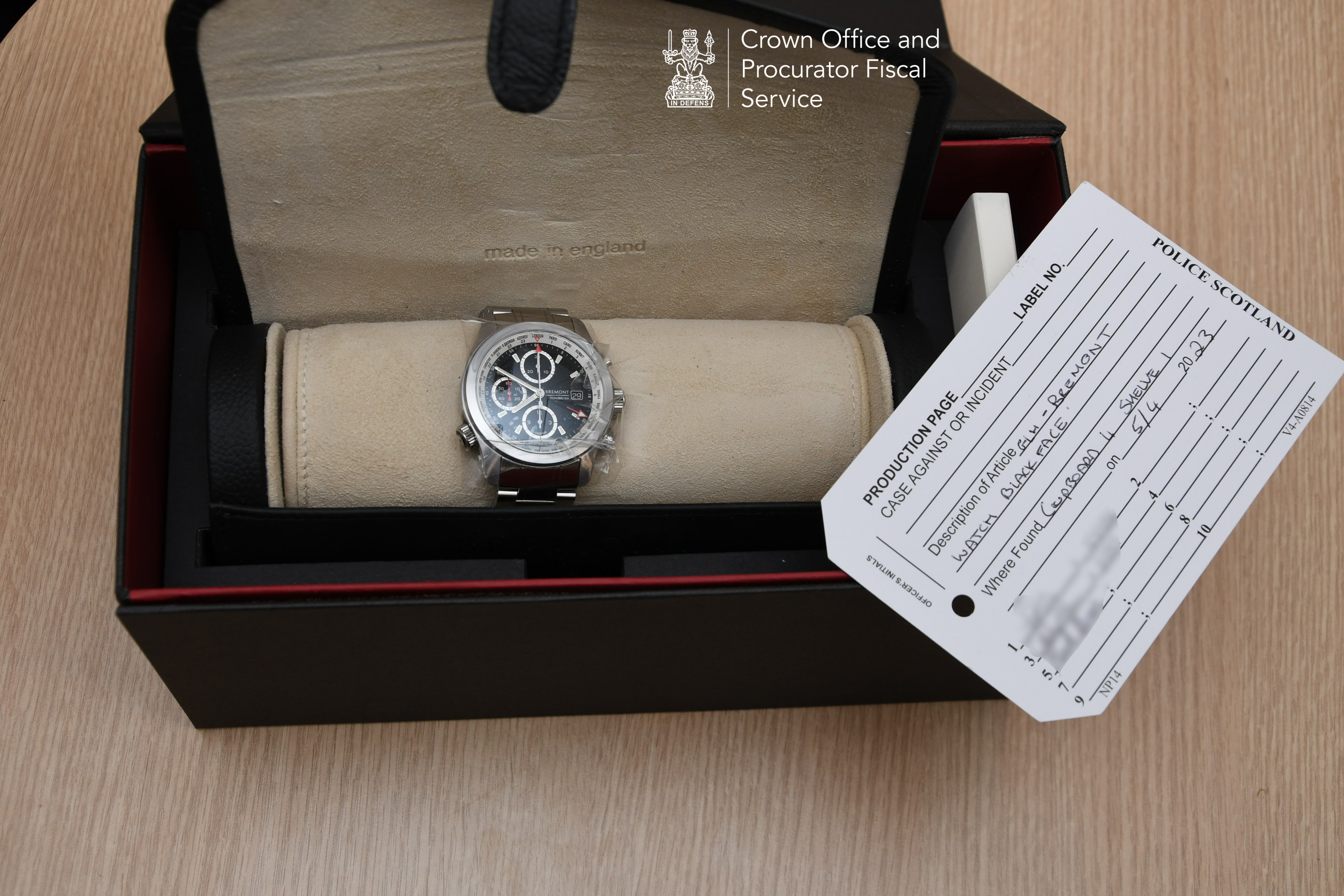 48. Jura Watch from CW Sellors (£4,795)
