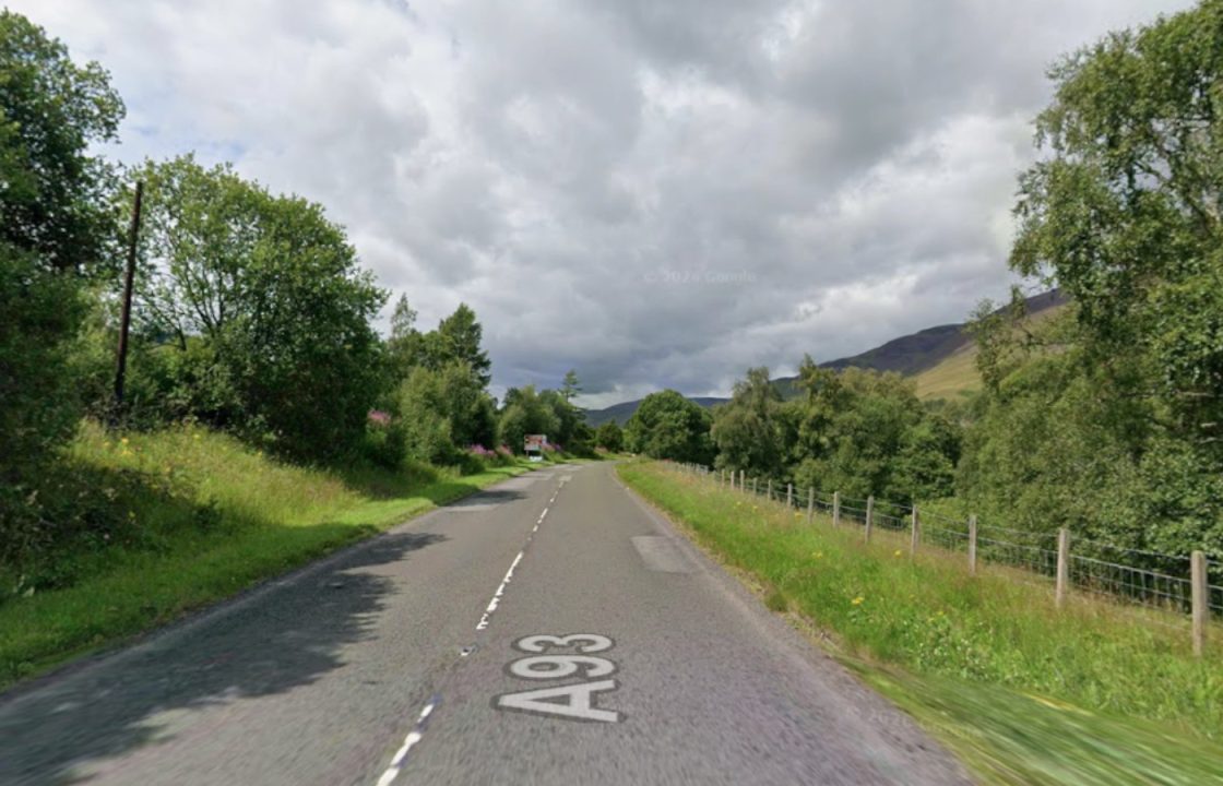 Motorcyclist in hospital following collision with car at Spittal of Glenshee