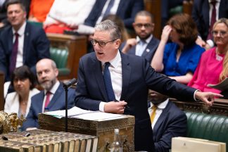 Keir Starmer bats away criticism of front and backbenchers in PMQs bout