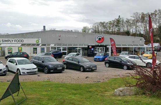 Man, 66, in critical condition after two-vehicle crash outside Lawrence of Kemnay car showroom