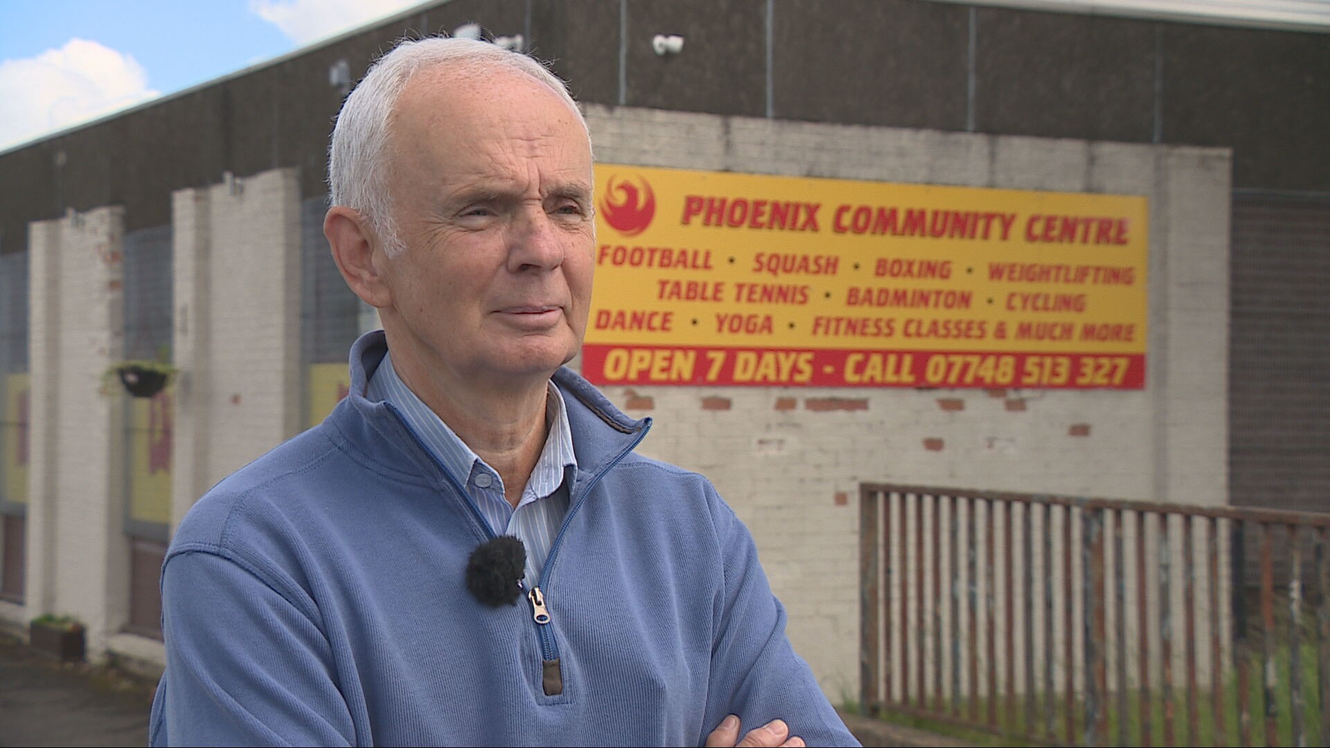 Richard McShane, founder of Easterhouse Phoenix Centre