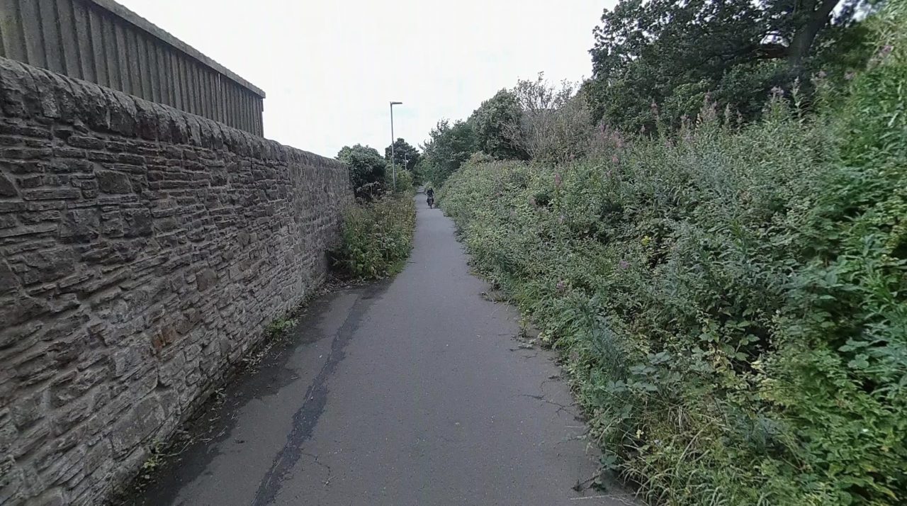 Hunt for three masked men on motorbike after victim attacked on Edinburgh cycle path