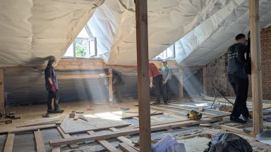 Highland volunteers rebuild homes destroyed by war in Ukraine