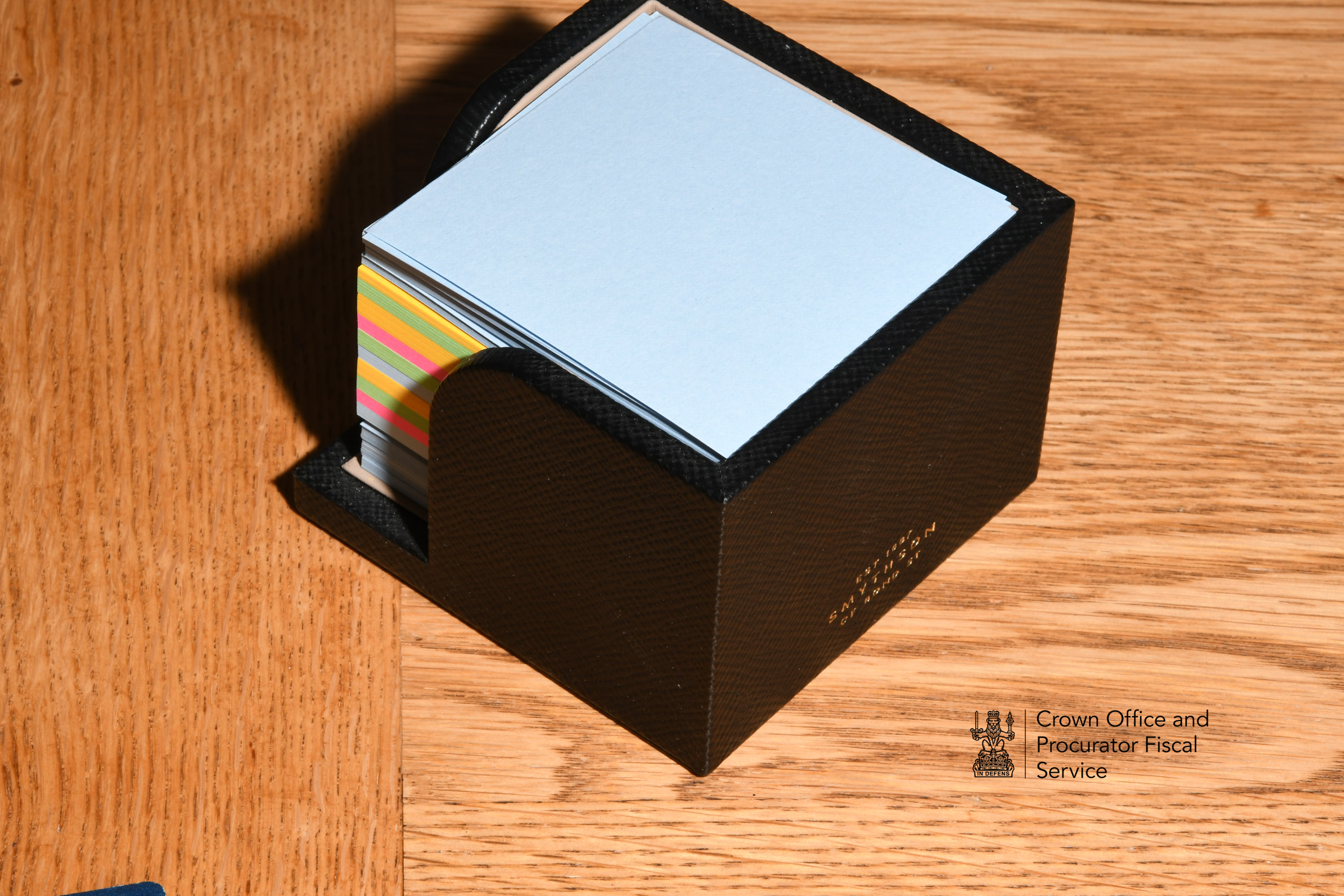 32. Memo holder from Smythson (£195)