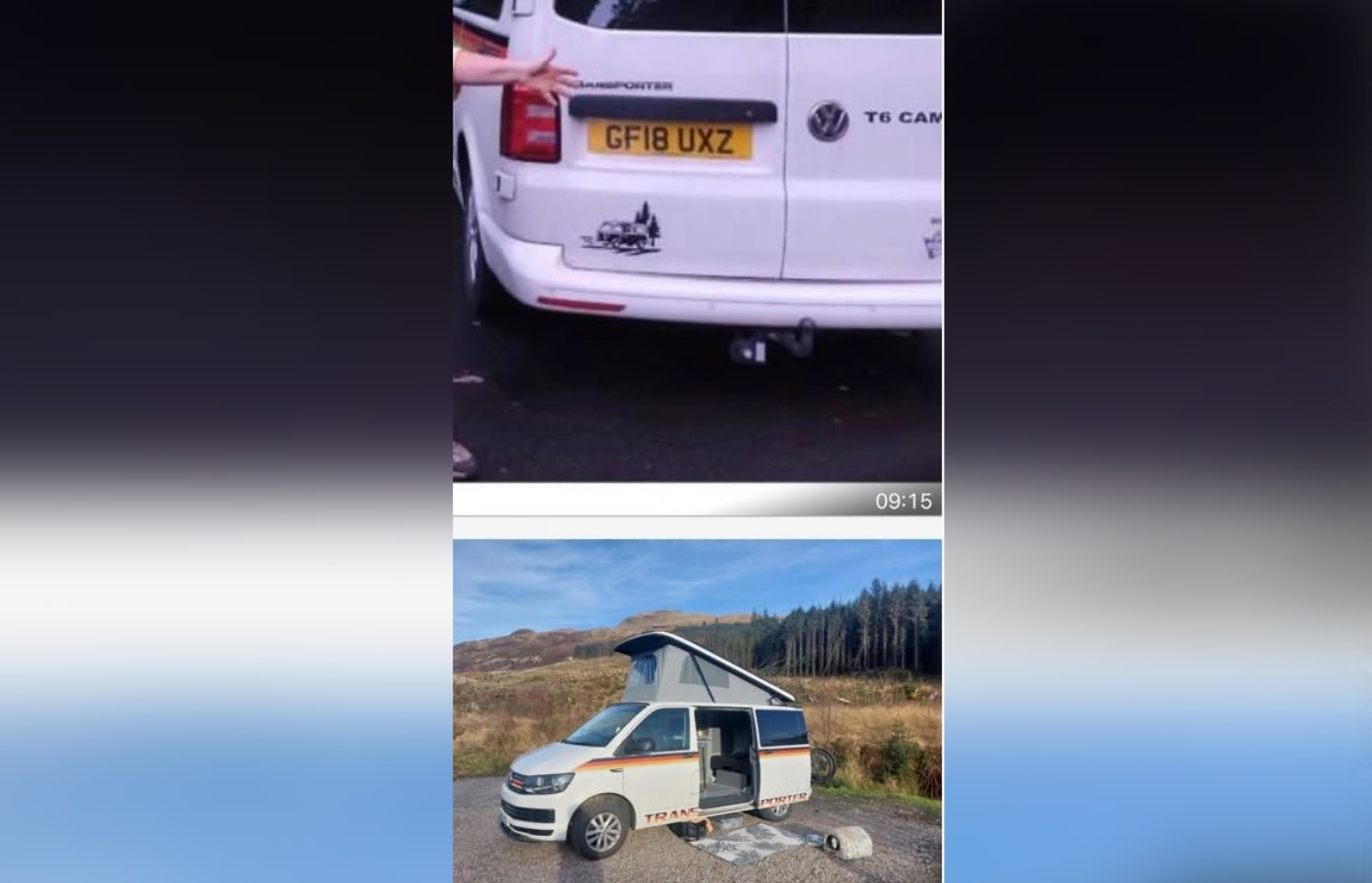 George's campervan