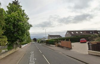 Search for driver who fled scene with suitcase after crashing into parked truck