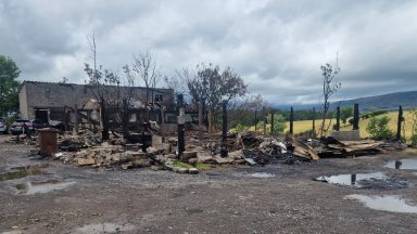 Kirkintilloch stable owner ‘left with nothing’ after fire destroys £13,000 of equipment 