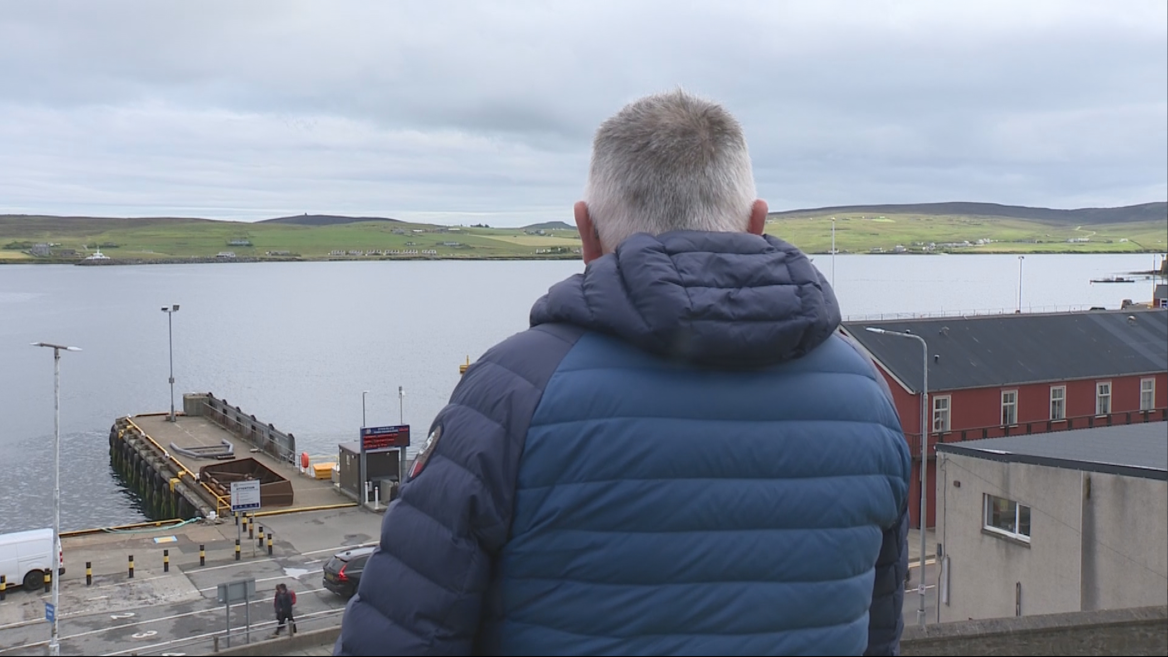 Retired  Coastguard officer John Webster