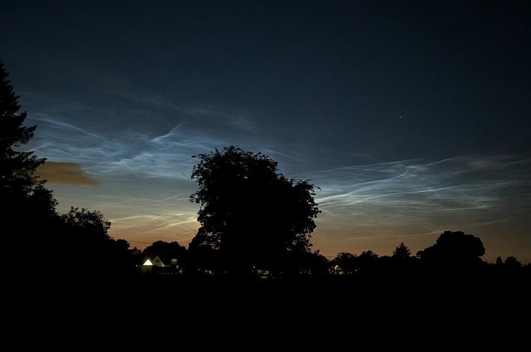 The clouds pictured in Eaglesham by Jennifer Macaskill