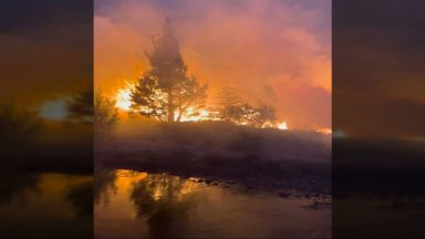 Evacuations continue after Cairngorms wildfire rages overnight in major incident