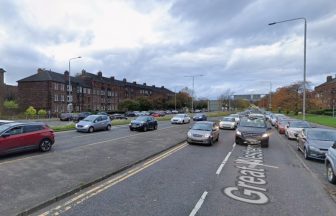 Woman taken to hospital after being struck by car on Great Western Road in Glasgow
