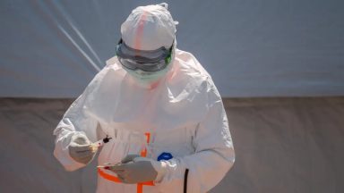 Humanitarian worker monitored in London hospital after potential Ebola exposure