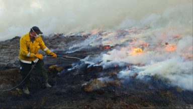 Cairngorms wildfire burns for fourth day as crews work to contain blaze