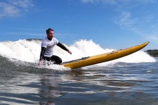 Dad and two children rescued by surfer after getting stuck in rip current near East Lothian