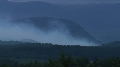 Wildfire forces evacuations as major incident declared in Cairngorms