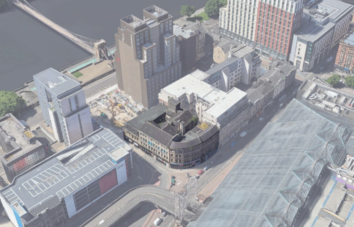 The site of the former printworks was chosen by the developers