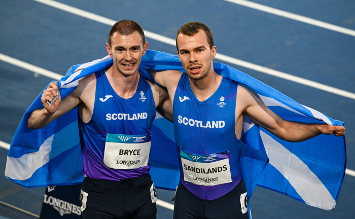Ben Sandilands wins Team Scotland’s first athletics gold at Glasgow 2026