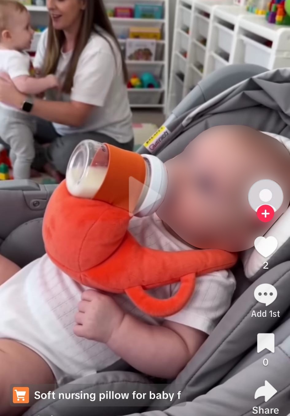 Self-feeding pillows are being branded a hazard