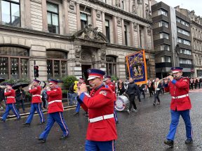 Thousands march through Glasgow for annual Orange parade