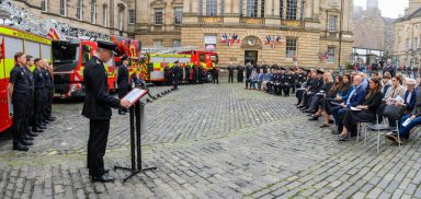 Edinburgh firefighter who died in line of duty 17 years ago given national honour