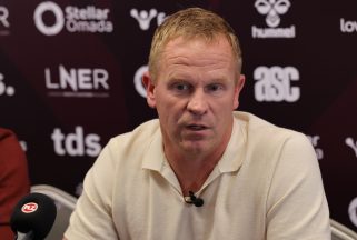 Hearts boss Wouter Vrancken endures nightmare debut with Sturm Graz hammering