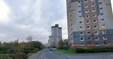 Man dead after emergency services called to Motherwell disturbance