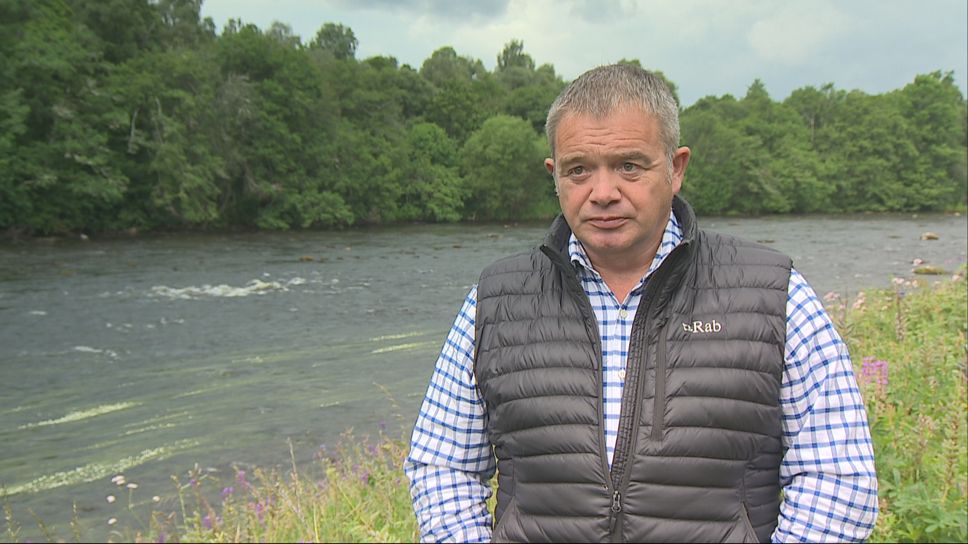 Duncan Ferguson from the Spey Fishery Board