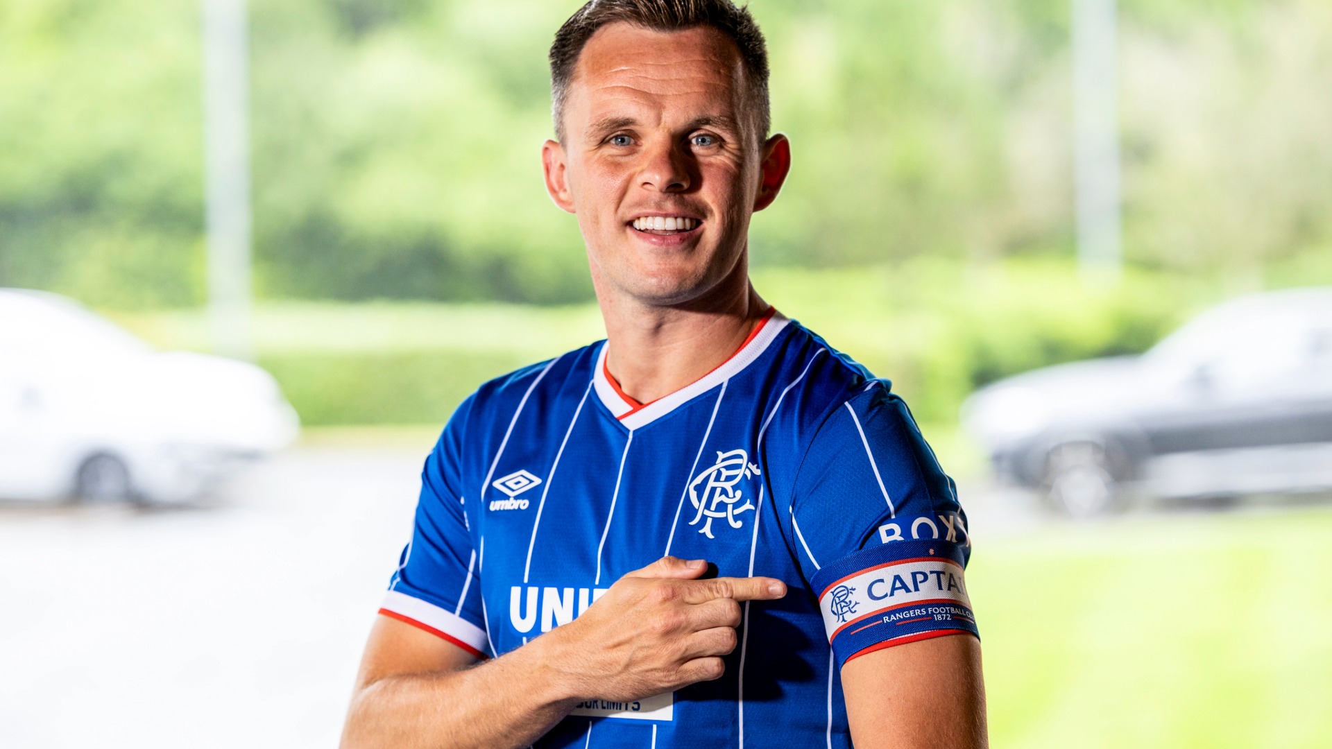 Lawrence Shankland was named the new club captain of Rangers