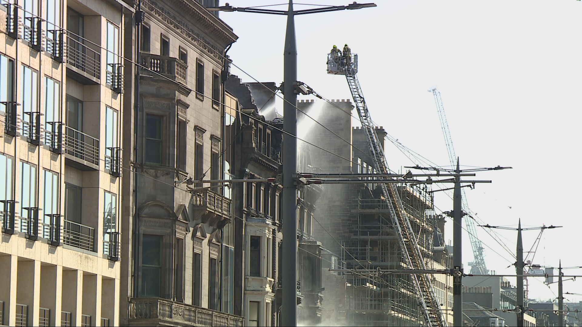 The building was significantly damaged in the blaze