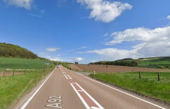 Woman, 78, dies at scene of crash involving lorry on A92 near Kilmany in Fife