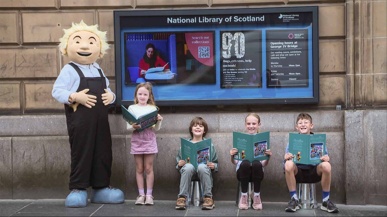The Broons and Oor Wullie mark 90th anniversary with pop-up exhibitions