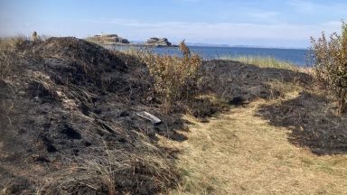 Disposable barbecue causes significant damage to East Lothian dunes